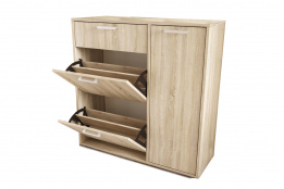 Тумба для обуви 3Д 1Я, модульной системы Дели, Дуб Сонома, Стендмебель (Россия)