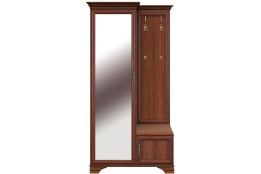 Шкаф прихожая 2Д , коллекции Кентаки, Каштан, БРВ Брест (Беларусь)