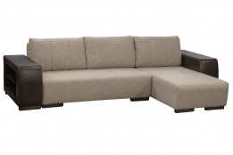 Диван угловой раскладной Дамаск NEW, Magic(ПТК)05/Экотекс213, Мебельный Формат (Россия)