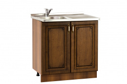 Шкаф под мойку 800, 2Д  как часть комплекта Гранд, Дуб Золотой, MEBEL SERVICE (Украина)