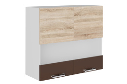 Шкаф кухонный 800, 2Д  как часть комплекта Арабика, Дуб Сонома, СВ Мебель (Россия)