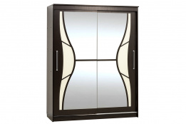 Шкаф для одежды 2Д  Шкаф-купе, Дуб Венге, СВ Мебель (Россия)