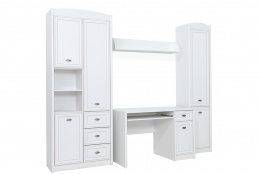 Комплект мебели для детской Салерно, Белый Белый, БРВ Брест(Беларусь)