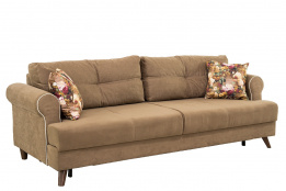 Диван прямой раскладной как часть комплекта Мирта, ТД305, Нижегородмебель и К (Россия)