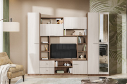 Стенка Марта, Шимо светлый, Стендмебель (Россия)