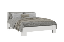 Кровать двуспальная как часть комплекта Хелен, Белый, Стендмебель (Россия)