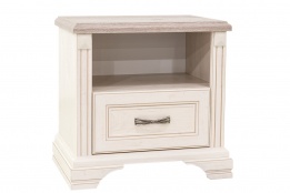 Тумба прикроватная 1Я (Monako 1S), коллекции Монако, Сосна Винтаж, Анрэкс (Беларусь)