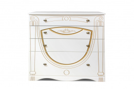 Комод 4Я как часть комплекта Александрина, Крем, Империал (Россия)