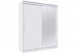 Шкаф-купе 2Д  19 Квадро, Ясень Анкор светлый, СВ Мебель (Россия)