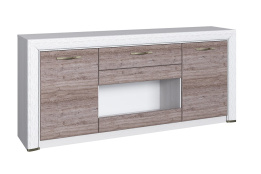 Тумба под ТВ 3Д 1Я, коллекции Оливия, Дуб Анкона, Анрэкс (Беларусь)