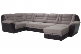 Диван угловой раскладной Марсель 3, Jazz307/Mobi 11, АСМ Элегант (Россия)