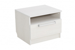 Тумба прикроватная 1Я, коллекции Николь 1, Ясень Анкор светлый, СВ Мебель (Россия)