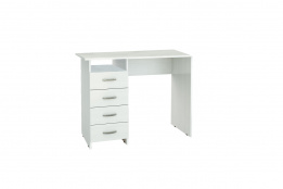 Стол компьютерный, Белый как часть комплекта УШ 11, МФ Мастер (Россия)