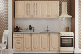 Комплект мебели для кухни Классика 3.1 1800, Дуб Млечный, Фант Мебель(Россия)