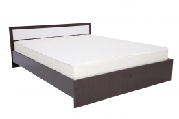 Кровать двуспальная как часть комплекта Гармония, Анкор Анкор светлый, Стендмебель (Россия)