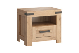 Тумба прикроватная 1Я Мортиз, Дуб Вотан, Анрэкс (Беларусь)