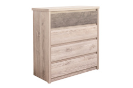 Комод 4Я Джаз, Каштан найбори Светлый, Анрэкс (Беларусь)