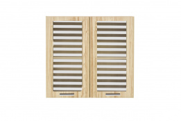 Шкаф кухонный 800, 2Д  как часть комплекта Карамель, Дуб Сонома, СВ Мебель (Россия)