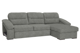 Диван угловой раскладной Рокси1, Allure grey, Нижегородмебель и К (Россия)