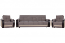 Комплект мягкой мебели Сиеста 4, Песочный, АСМ Элегант(Россия)