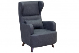 Кресло традиционное Меланж, ТК03 Синий, Нижегородмебель и К (Россия)