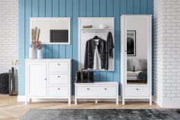 Комплект мебели для прихожей Хельга, Белый Белый, БРВ Брест(Беларусь)