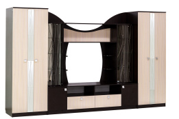 Горка Гамма 15, Дуб Млечный, СВ Мебель (Россия)