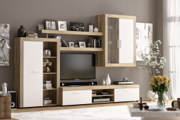 Стенка Орлеанс, Белый, MEBEL SERVICE (Украина)