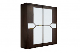 Шкаф-купе 2Д  Крафт-4, Венге, БТС (Россия)