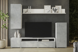 Стенка Лира ЛДСП, Бетон, Горизонт (Россия)