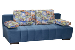 Диван прямой раскладной Бостон 2, City01/Ground 10, Мебельный Формат (Россия)