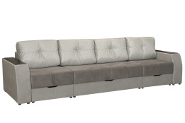 Диван прямой раскладной Спиннер, GROUND 06/ Rozel 08/ GROUND 05, АСМ Элегант (Россия)