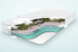 Матрас Пружинный независимый DESA 180*200, Бали (Россия)