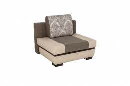 Кресло традиционное раскладной Пекин 2, Поло альмонд/Крафт беж/Марселль Шампайн,, Царицыно (Россия)