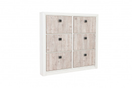 Тумба для обуви 6Д, коллекции Коен, Сосна Натуральная, БРВ Брест (Беларусь)