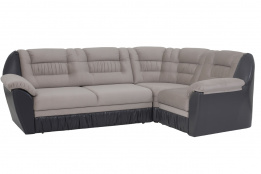 Диван угловой раскладной Марсель 3, Jazz324/Ideal327, АСМ Элегант (Россия)