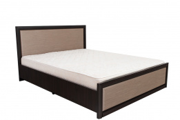 Кровать двуспальная, коллекции Коен МДФ, Штрокс Темный, БРВ Брест (Беларусь)