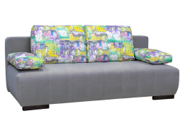 Диван прямой раскладной Бостон 2, City02/Grand 05, Мебельный Формат (Россия)