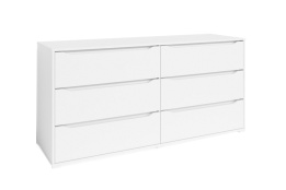 Комод 6Я Рубен, Белый, Анрэкс (Беларусь)