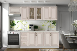 Комплект мебели для кухни Империя 2600, Бежевый, MEBEL SERVICE(Украина)