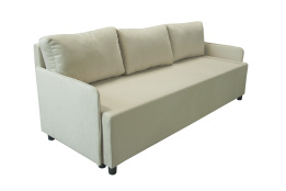 Диван прямой раскладной Юни, VELUTTO 17, Домовой (Беларусь)