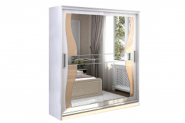 Шкаф для одежды 2Д  Олимп 1, Анкор Анкор светлый, Стендмебель (Россия)