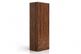 Шкаф для одежды 2Д , коллекции ИНДИАНА, Дуб Саттер, БРВ Брест (Беларусь)