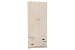 Шкаф для одежды 2Д , коллекции Вега, Сосна Карелия, СВ Мебель (Россия)