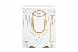 Тумба прикроватная 1Д 1Я как часть комплекта Александрина, Крем, Империал (Россия)