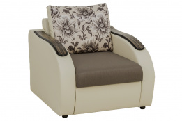 Кресло традиционное раскладной Гауди, Зебрано/Поло чоко/Крафт марфил/Линда 03 Беж, Царицыно (Россия)