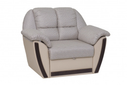 Кресло традиционное как часть комплекта Блистер, SkiffBeige+Ecotex109, АСМ Элегант (Россия)
