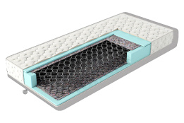 Матрас Пружинный зависимый типа Боннель Смарт 1/2 89*199, АСМ Релакс (Россия)