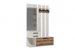 Панель вешалка Сканди, Дуб Делано, СВ Мебель (Россия)