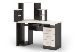 Стол компьютерный, угловой Стол компьютерный 1, Венге/Анкор , Стендмебель (Россия)